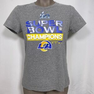 Los Angeles Rams NFL Super Bowl LVI Champions Nike T-Shirt Women's SMALL